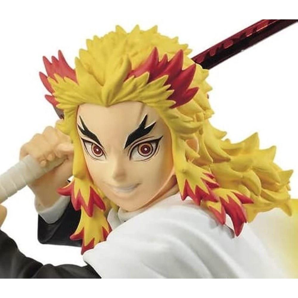 BANPRESTO Demon Slayer Kimetsu No Yaiba Vibration Stars Rengoku Kyojuro Figure