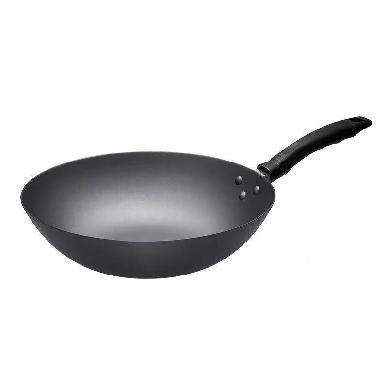Supor 30cm Traditional Cast Iron Wok, No Lid