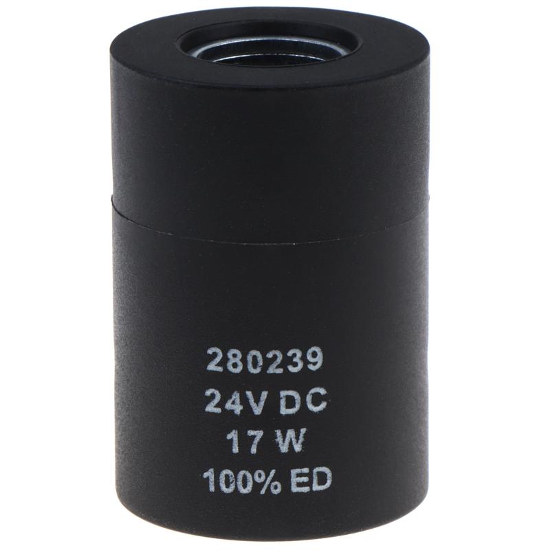 Excavator Solenoid Valve Coil 280239 10333044 Construction Machinery Parts Excavator Solenoid Valve Coil 24V For Liebherr