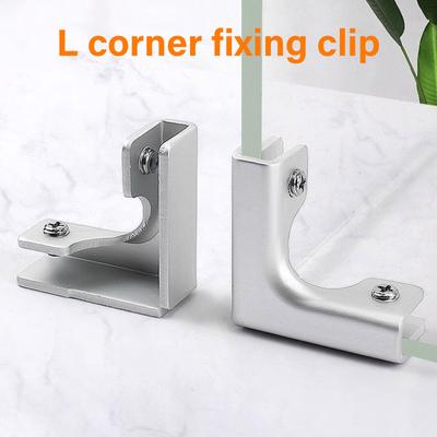 8pcs Tile Connection Clamps Tile Fastening Clip Glass Clip for Simple & Stable Tile Fitting In Living Rooms & Bathrooms