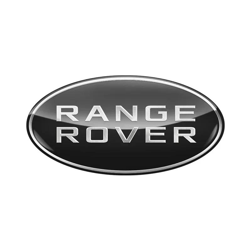 Aluminium Logo Emblem Car Front Sticker Rear Trunk Fender Badge Land Rover Ranger Freelander Discovery Defender 3 4 Evoque FG8