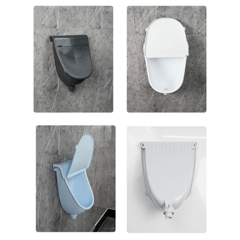 Spill Proof Flushing Urine Diverter Toilet With Hose Wall Mounted Washout Urinal for Home and Commercial Use Enduring