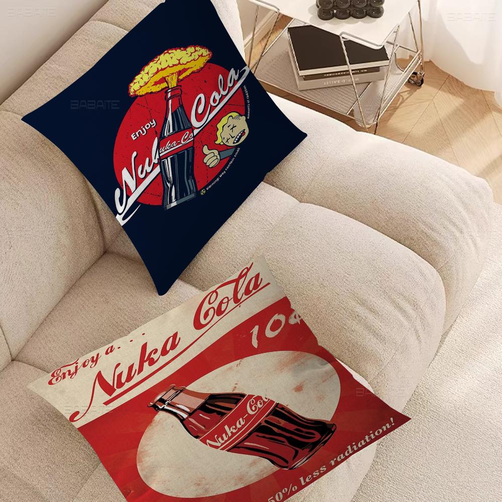 Fallout 3 4 Game Office Cushion Pillowcase Car Cushion Cover45X45CM Lumbar Pillowcase Sofa Pillowcover