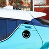Personalisierte Autoaufkleber Dekorative Motorradaufkleber Böses Gesicht Dekorative Accessoires Wasserdichter Vinylaufkleber