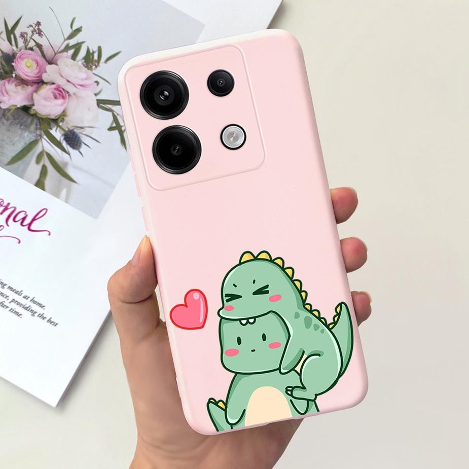 For Xiaomi Poco X6 Pro 5G Case Cute Fashion Cartoon Cover Soft TPU Phone Cases For Xiaomi Poco X6 PocoX6 Pro X6Pro Fundas Bumper