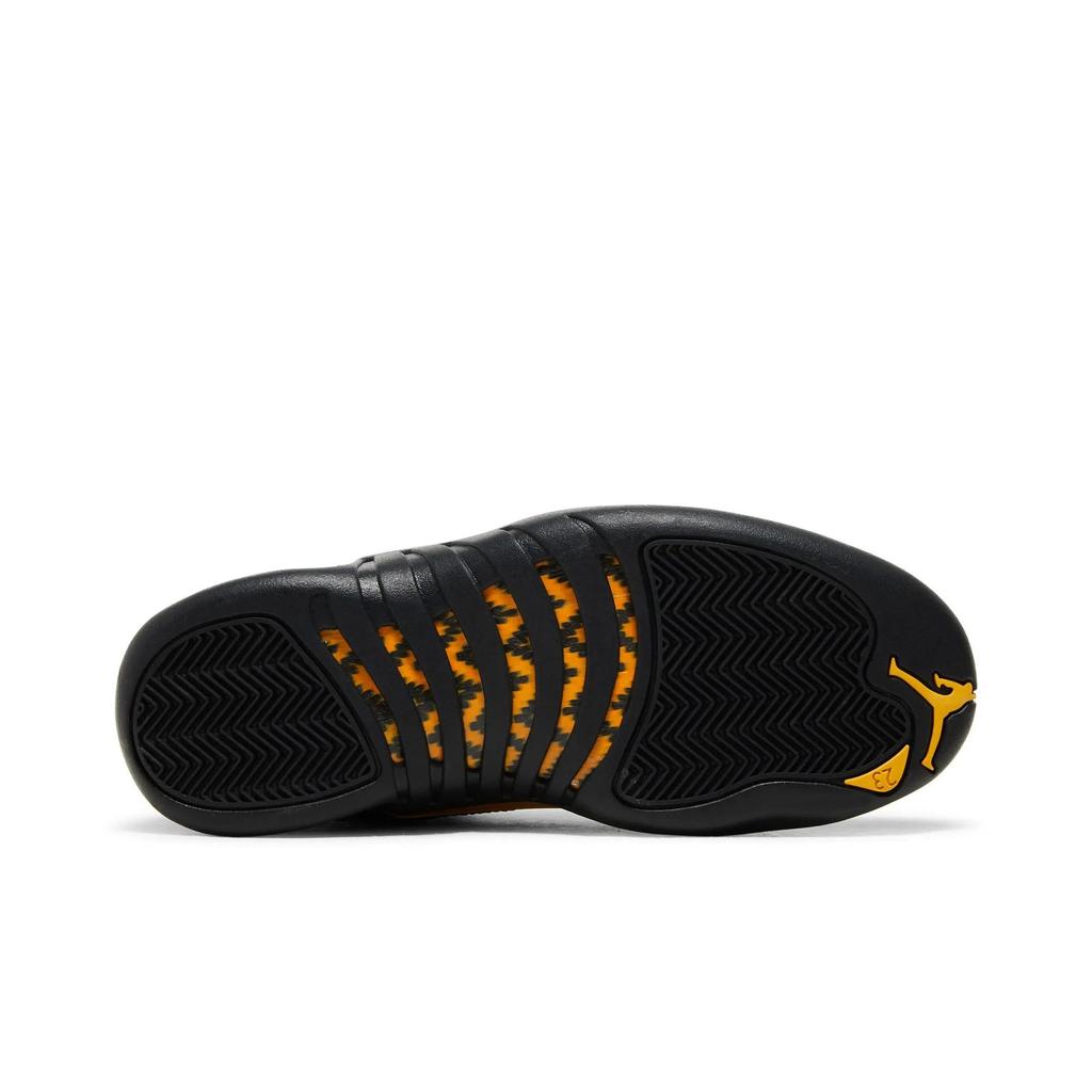Air Jordan 12 Retro 'Black Taxi' (Unisex) Black / Taxi Vintage Basketball Shoes CT8013 071