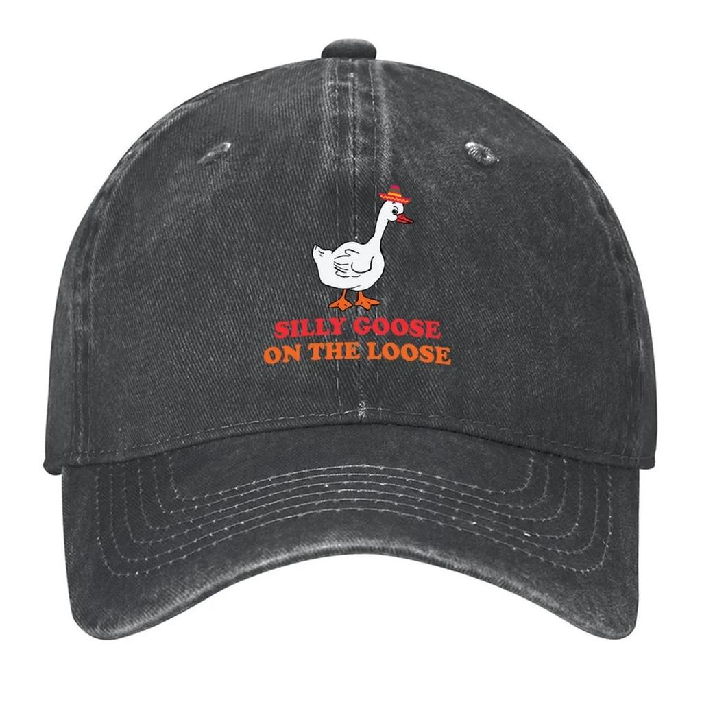Silly Goose One The Loose Baseball Cap Kids Hat Sports Cap Trucker Cap sun hat Mens Luxury Womens