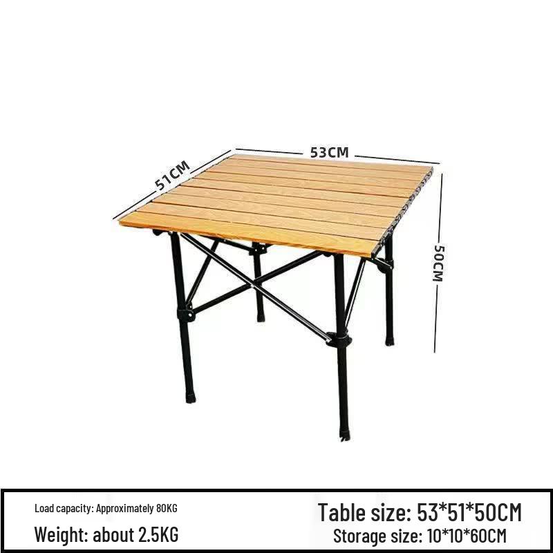 OIMG Outdoor Folding Table and Chair Set