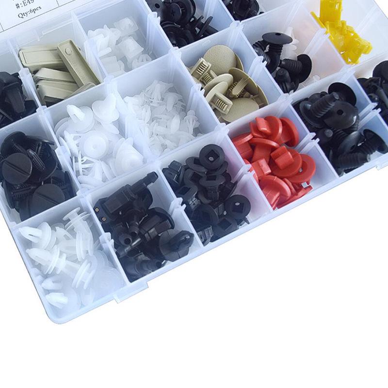 328-Piece HE61 Car Body Fastener Clips for Ford, Mitsubishi, Mazda, Chrysler