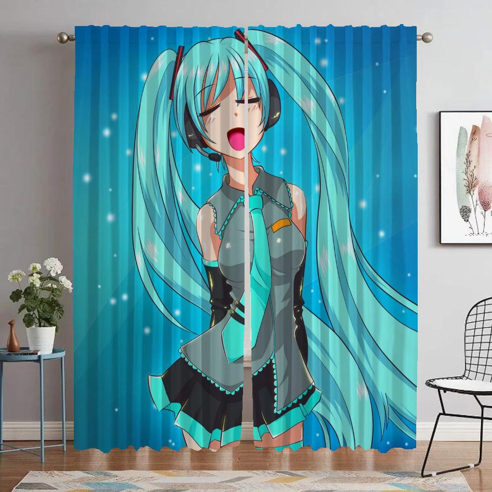 Kitchen Curtains for Camera Mikus Modern Living Room Curtains 2 Pieces Blackout Curtain Halloween Decoration Partition Shades