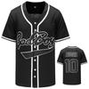 Vintage Hip Hop Baseball Jersey Loose Fit Sportswear Men
