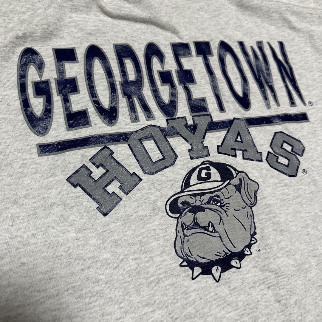 

[USED] Rare 90 s Champion Long T-Shirt from Georgetown College