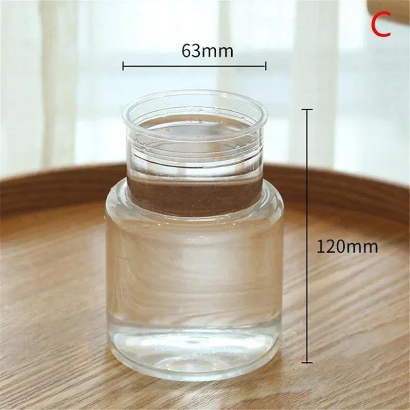 Small Vase for Centerpieces Flower Plastic Bud Vases Rustic Mini Clear Vase Unique Shapes for Wedding Dinning Home Decoration