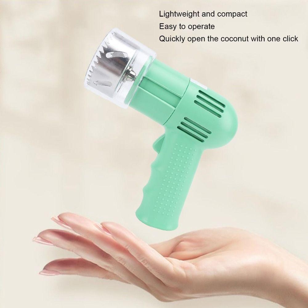 Portable Design Electric Nut Opener Labor Saving Automatic Coconut Opener Supermarkets