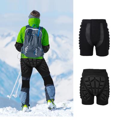 Children And Adults Ski Shorts Snowboard Padded Protective  Impact Hip Body Safety
