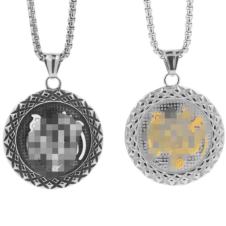 2024 Spring European American Fashion Titanium Steel Men's Pendant