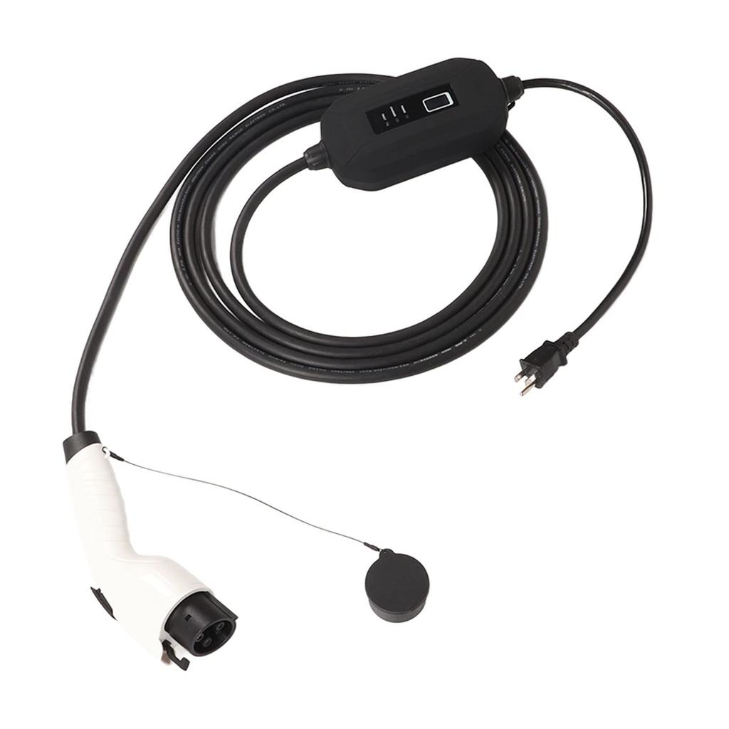 Electric Vehicle EV Charger Adjustable for Home Car Includes SAE J 1772 Fast Charging Cable Cable, 100-240V, 16A, Current, 50/60Hz, Charging,