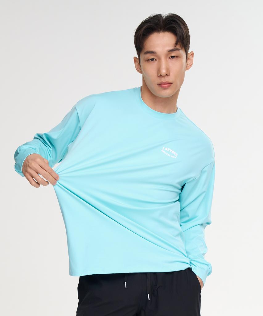 Leijibi Dry-Cooling Oversized Long Sleeve Rash Guard M Mint
