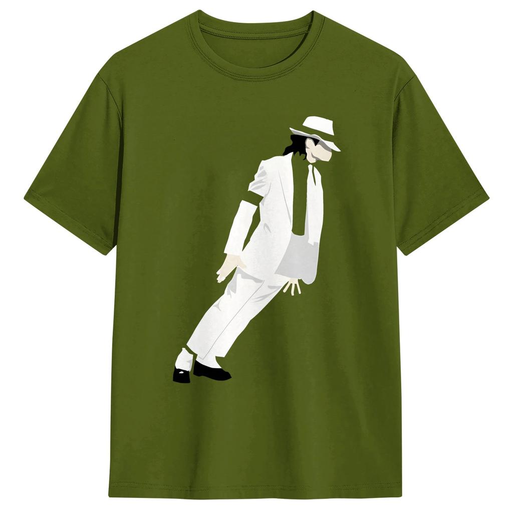 MMichael JJackson Smooth Criminal T-Shirt Unisex Y2K T-Shirts Sommer Atmungsaktiv Neuheit T-Shirt Dropshipping Übergroße Kleidung