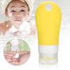 Portable Silicone Travel Bottle Set Lotion Shampoo Shower Empty Press Container 01