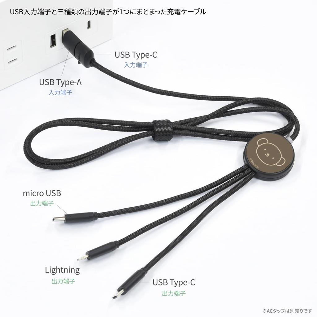 Gourmandies Miffy Flash Multi-Ladekabel Boris MF-472B