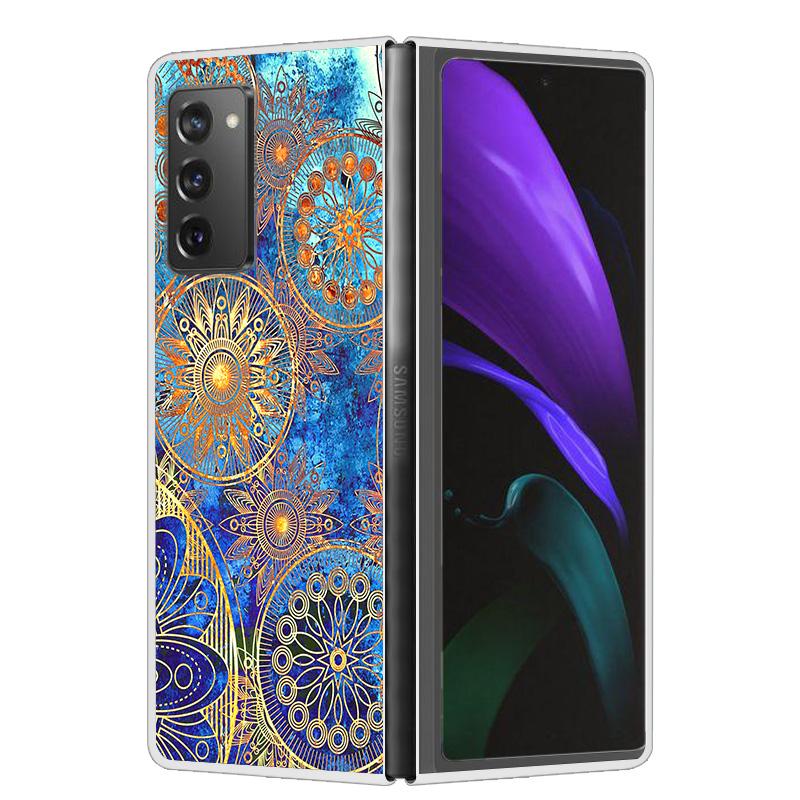 For Samsung Galaxy Z Fold2 Fold4 Fold5 Case Shockproof Hard Plastic PC Back Cover For Samsung Galaxy Z Fold 3 5 4 5G Phone Cases