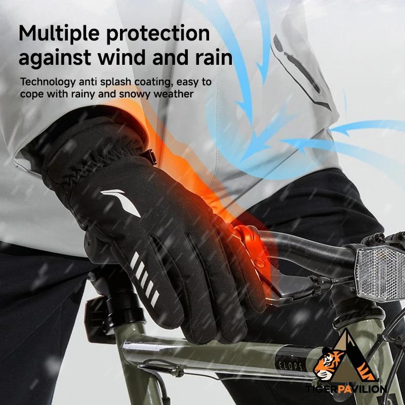 Gloves for Women Winter Motorcycle Riding Men's Touch Screen Warm Ski Velvet Thickened Windproof Outdoor