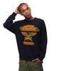 FREEDOM SLEEVE COTTON KNIT EAGLES Men's 2XL Navy 783-5240003