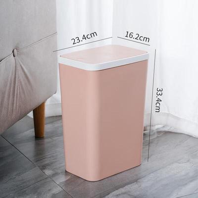Xuanyong Slim Press-Top Pop-Up Lid Trash Can
