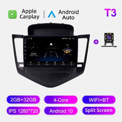 Car Radio Android Auto Carplay For Chevrolet Cruze 2008-2012 Multimedia Player Head Unit Stereo GPS Navigation BT WIFI 2+32GB