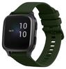 Garmin Venu Sq Music smartwatch band silicone dark green