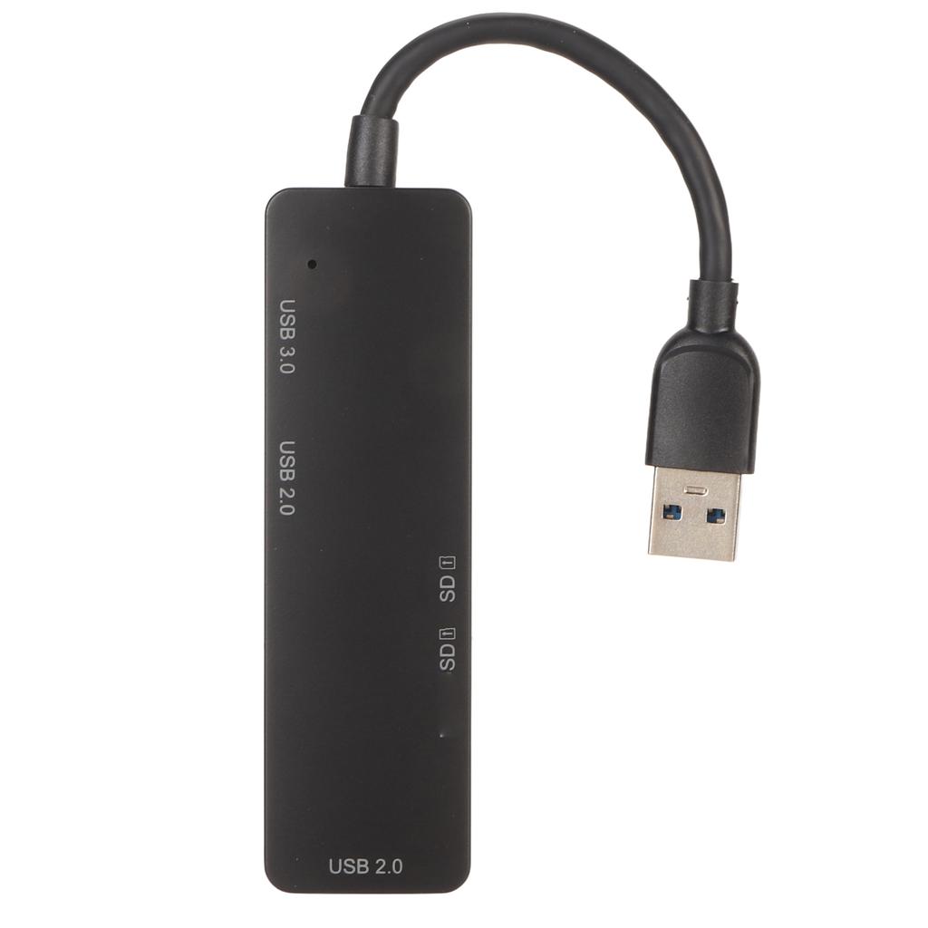 USB3.0 Docking Station with Card Slot Compact Portable USB Hub for Data Transfer and Storage