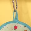 Hanging Towel for Hand Drying Cleaning Towel with Hanging Ring Absorbent Towel for Bathroom Kitchen Wiping