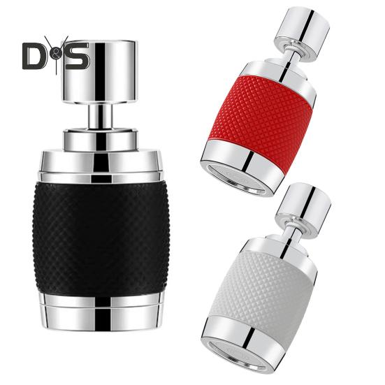 360-Grad-Schwenkhahnverlängerung mit einstellbaren Wasserflussmodi Spritzwassergeschützter Küchenhahnbelüfter