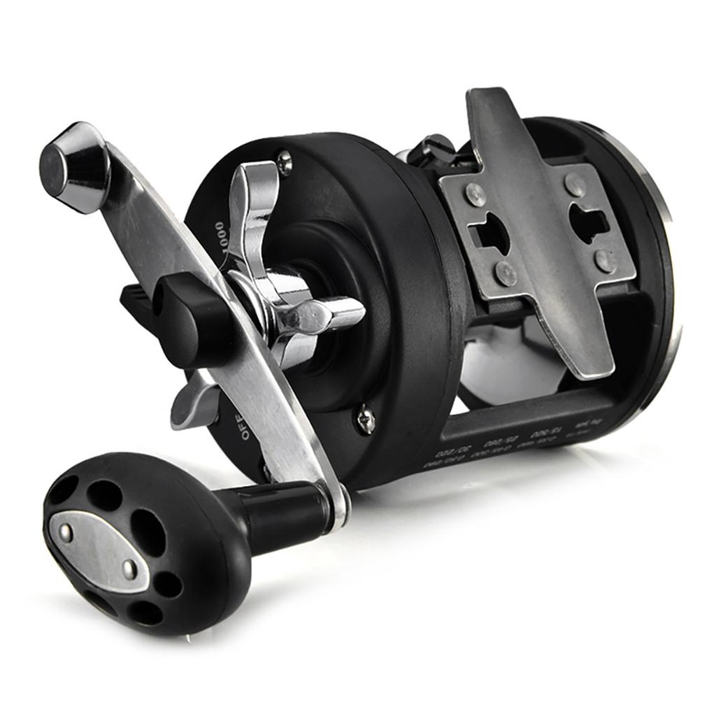 Boat Sea Fishing Reel Trolling Fishing Reel Right Hand Drum Fishing Wheel