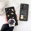Moon Astronaut Stars Sky Universe Galaxy Phone Cover for OPPO A40 A60 A80 A38 A18 A17 A16 A78 A79 A54 A25 A57 4G 5G Case