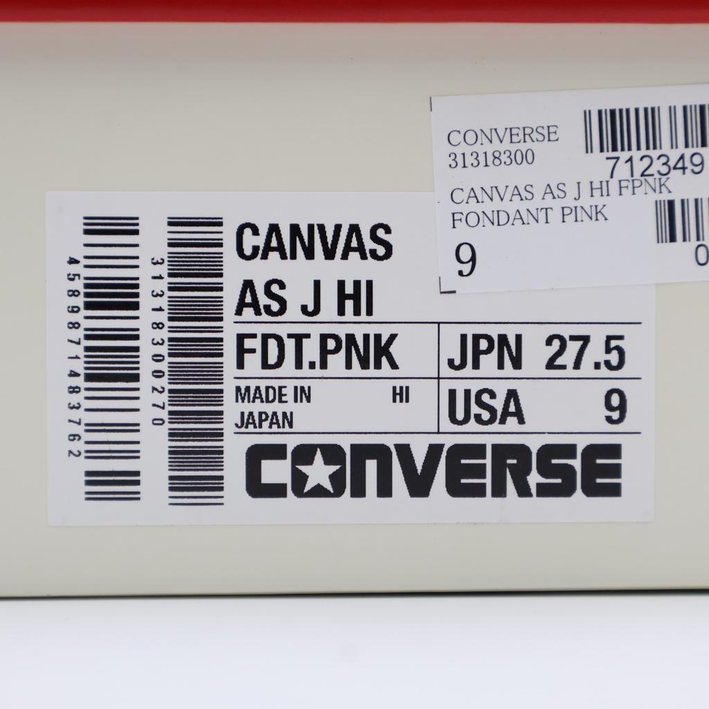 31318300 Converse Canvas All Star J Hi Fondant Pink (Men's)