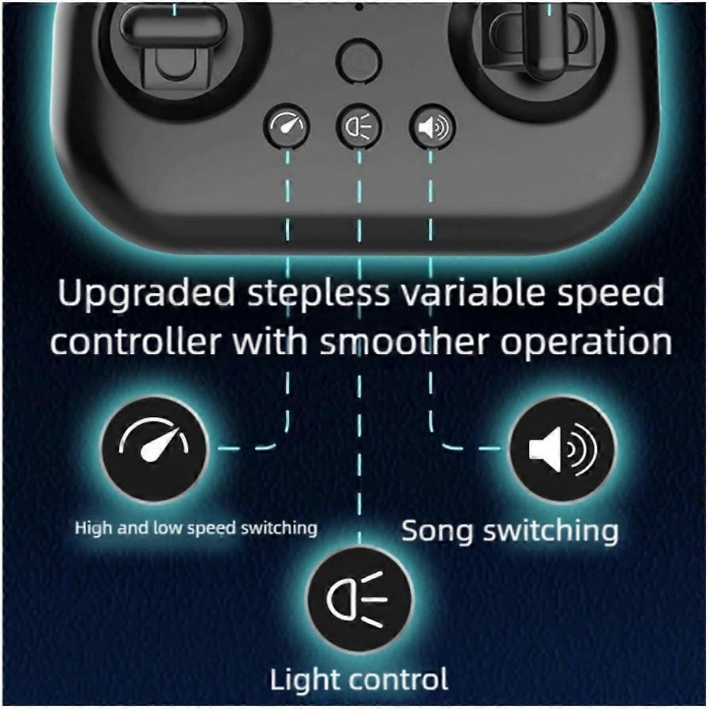 Glow Crashers RC Bumper Cars, with LED Lights and Music