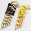 BONDHUS Protanium 7-Piece Metric Ball End Hex Key Set