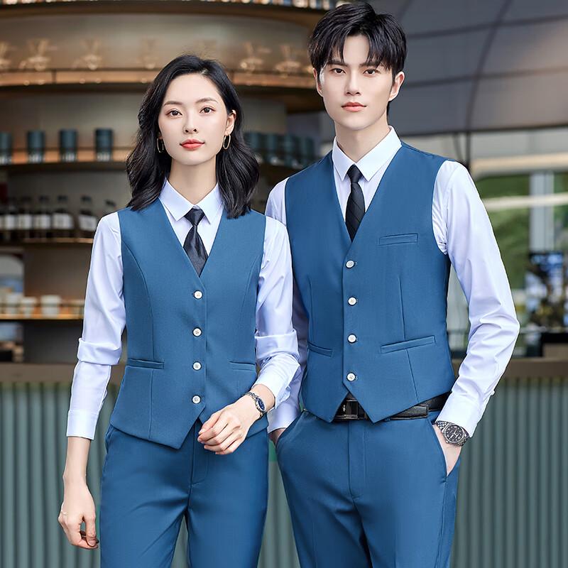 Tluoman Unisex Slim Fit Business Suit Vest