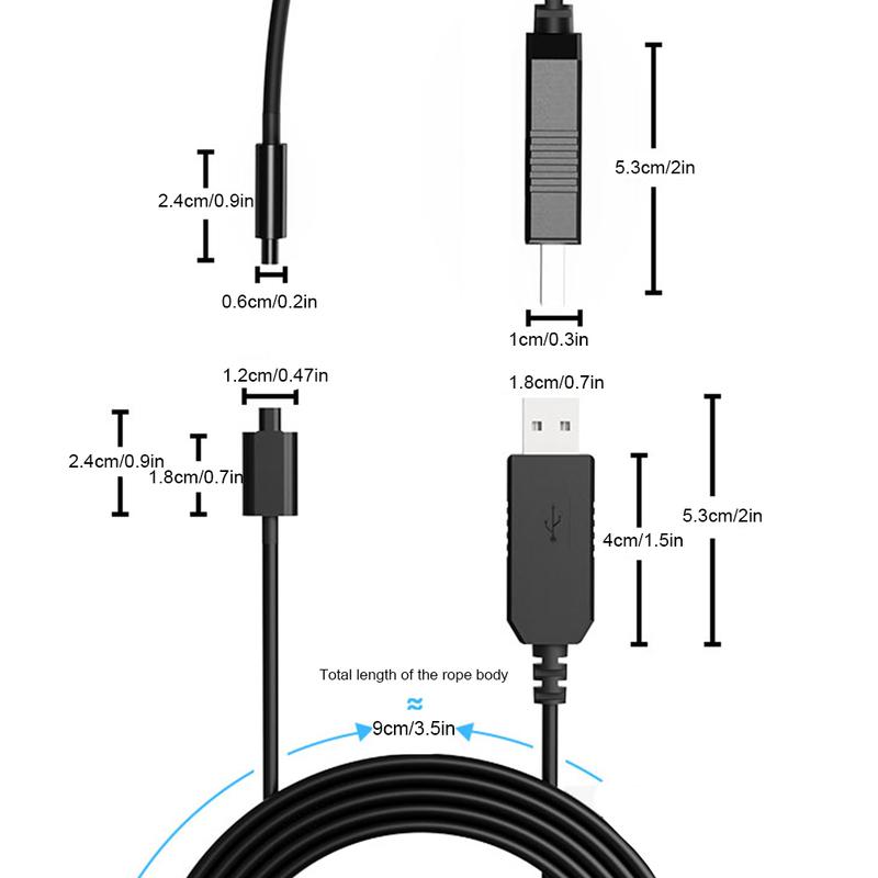 Di2 11-Speed Charge Cable USB Charger Cable Line Battery Charger Cord for 8070 Adapter Cable