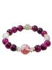 no Suzaku Crystal Love God Bracelet with Rose Pink Tiger and Rutile for Love and Money Power Stone Natural Stone Bracelet Includes Drawstring Bag 200