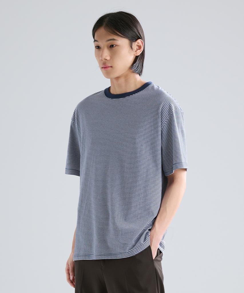 ZPLISH Tp Striped T-Shirt Navy