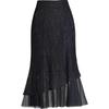 Lace Skirt Mesh Skirt Irregular Fishtail Skirt Women's Spring/summer High Waist Hip Hugging Skirt