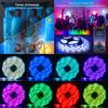 RGB 5050 Bluetooth-Lichtleiste, USB, WLAN, 5050, 24 Tasten, Neonlicht, RGB-Banddiode, flexible Leiste, TV-Hintergrundbeleuchtung, Spielzimmer-Dekoration