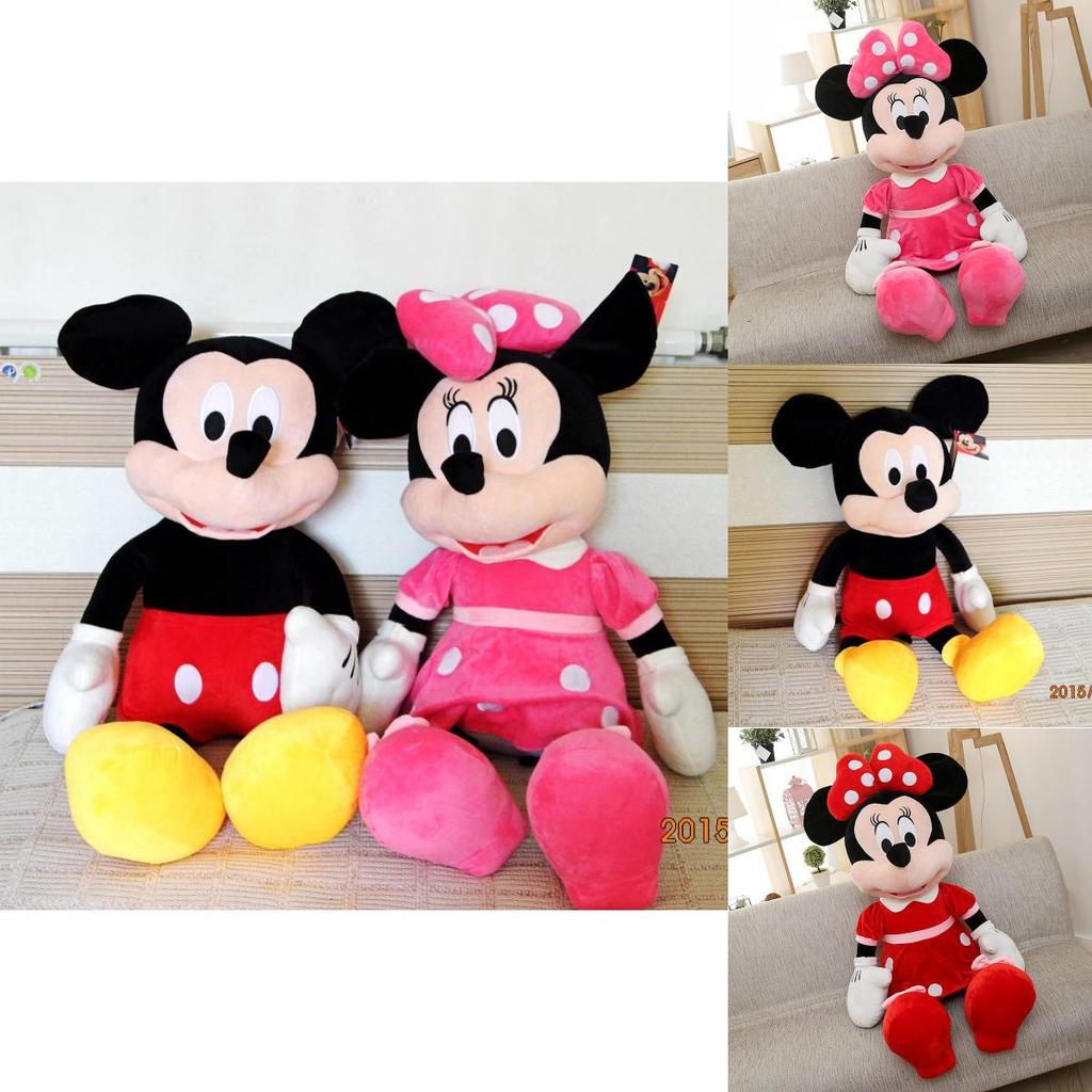 Versatile Mickey Or Minnie Mouse Plush Toy Doll Crafted With Soft Comfortable Materials For All Ages