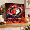 Feyenoord Custom Name Text 5D Diamond Painting Kit DIY Full Drill Diamond Art Decoration