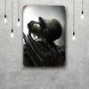 Metro 2033 Metal Signs Wall Decor Vintage Tin Signs Captain Metal Poster Decor for Bar Pub Club Wall Decoration