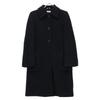 MAX&Co. Navy wool angora soutien collar coat coat 36 blackUsed