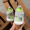 Zapatos para Niños en Primavera y Verano Niñas y Niños Pequeños Zapatos Deportivos de Suela Blanda Antideslizantes Dibujos Animados Casuales de Malla Planos con Sonido